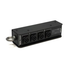 Whirlwind SBNL Series Speakon Stagebox NL Splitter/Breakouts - 1 NL4  4 NL4  parallel-wired